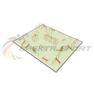 Купить Парковая площадка для Воркаут и WRK 3_76mm в Спасе-Клепиках 