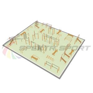 Купить Парковая площадка для Воркаут и WRK 6_76mm в Спасе-Клепиках 