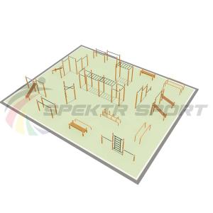 Купить Парковая площадка для Воркаут и WRK 5_76mm в Спасе-Клепиках 