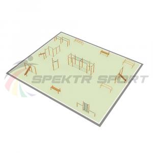 Купить Парковая площадка для Воркаут и WRK 2_76mm в Спасе-Клепиках 