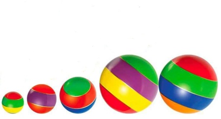 Купить Мячи резиновые (комплект из 5 мячей различного диаметра) в Спасе-Клепиках 